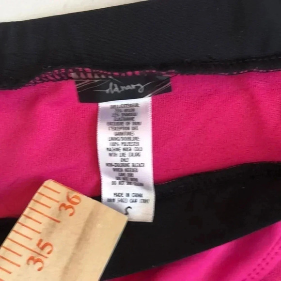 OLD navy hot pink and black bikini Y2K 90’s bottom size small - Picture 5 of 7